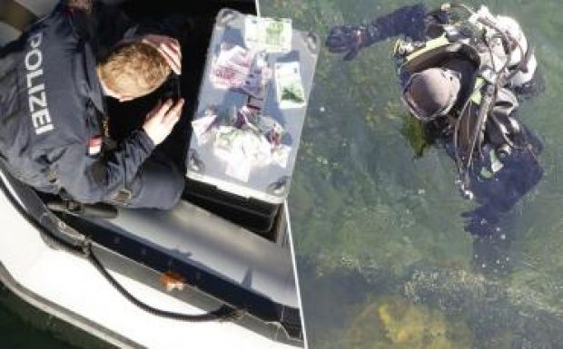 Százezer eurót találtak a Dunában Bécsnél