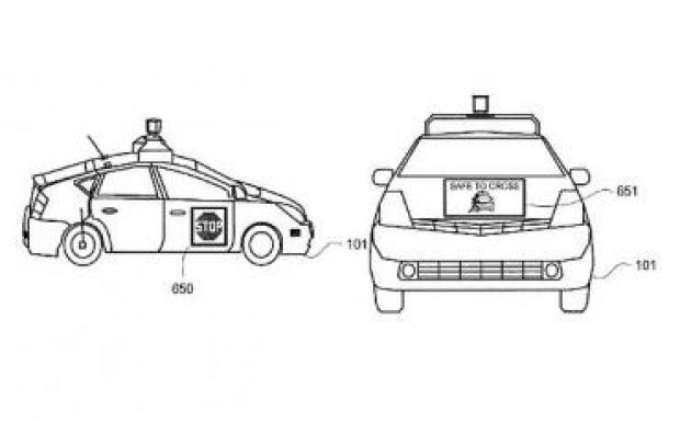 A gyalogosokkal is kommunikálnak a Google önvezető autói