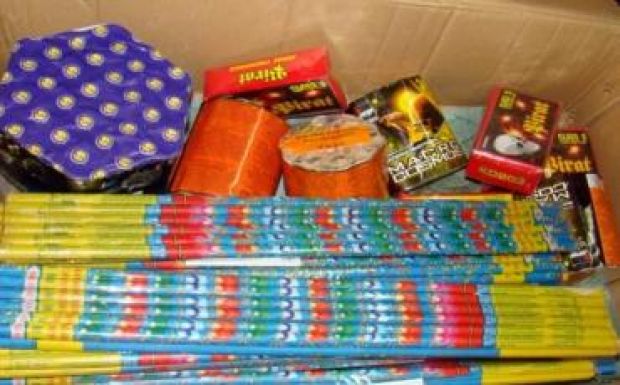 Több ezer petárdát kobozott el a háromszéki rendőrség