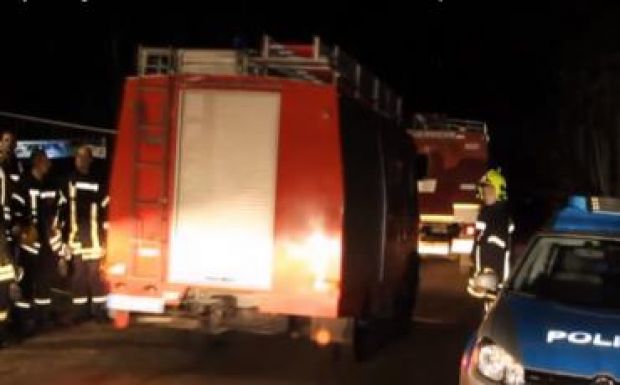 Molotovkoktéllal próbáltak felgyújtani egy német menekültszállást