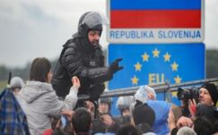 Százkilométeres kerítést emeltek a szlovén-horvát határra