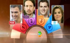 Először tartottak négypárti tévévitát Spanyolországban