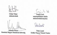 „Házilag gyártott” Máért-nyilatkozatot írt alá Tőkés László