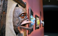 Varga-Járó Ilona maszkmester munkáit mutatták be