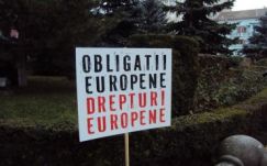 Egyre vérszegényebb az Azomureș elleni tüntetés Marosvásárhelyen