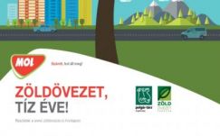 Egymillió eurót juttatott a MOL a zöldövezetekre