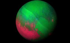 Karácsonyi díszt varázsolt a NASA a Plutóból