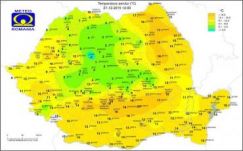 Rendkívüli meleg volt vasárnap a Kárpátokon kívüli településeken