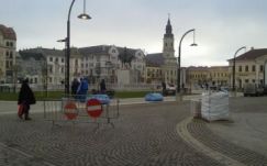 Év végén nyitják meg az autósok számára a nagyváradi főteret