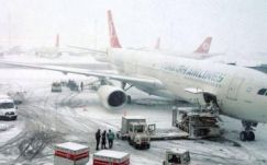 A havazás miatt borult a Turkish Airlines menetrendje