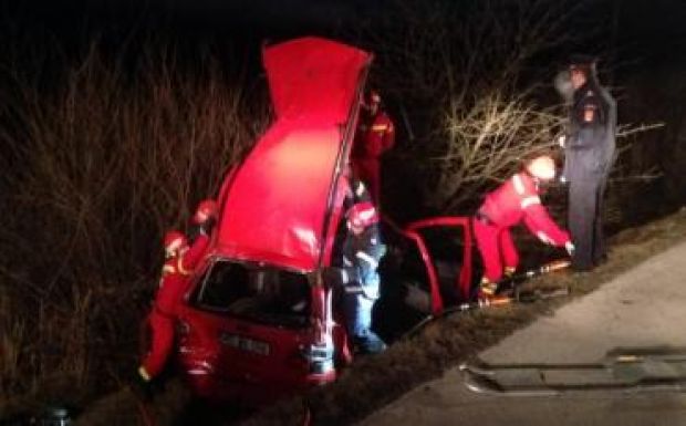 Megvolt az év első súlyos autóbalesete Erdélyben: négy autó ütközött