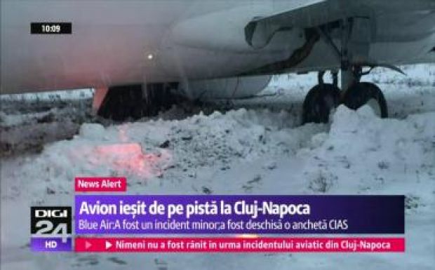 Halálra rémültek a kolozsvári leszállópályán túlfutó gép utasai