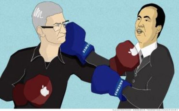 Samsung okostelefonok árusítását tiltották be az Apple miatt