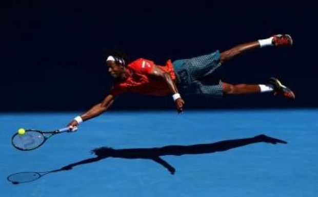 Monfils úszott a levegőben az Australian Openen