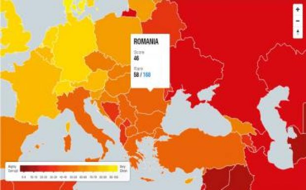 Itt a legkorruptabb országok listája
