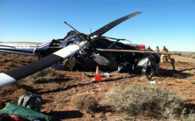 Lezuhant egy beteg csecsemőt szállító helikopter Kazahsztánban