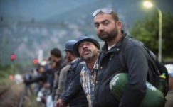 A macedón hatóságokat ma nagyon meglepték a menekültek