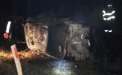 Szénné égett autójában egy nagyszalontai fiatalember