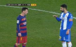 Frappáns választ kapott a Messit letörpéző Espanyol-kapitány