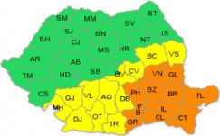 Másodfokú hóriadó lép érvénybe hétvégén az ország egy részében