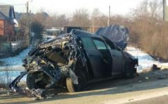 Durva balesetet élt túl egy besztercei fiatalember