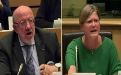 Magából kikelve ordítozott az Európai Parlamentben Louis Michel és Gál Kinga