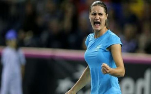 Fed Kupa: Niculescu őrületbe kergette Kvitovát, 1-1 a román-cseh állása