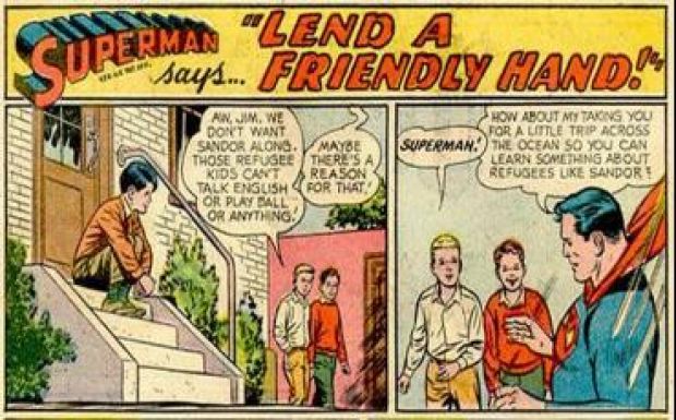 Superman annak idején segített egy '56-os menekültön