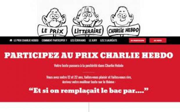 Irodalmi díjat alapít diákoknak a Charlie Hebdo