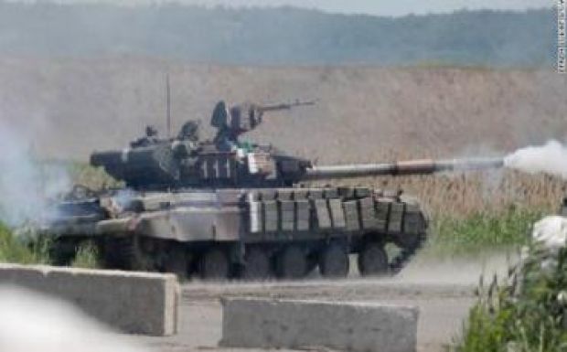 Heves harcok dúltak szerda hajnalban Donyeck városánál