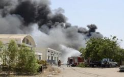 Kigyulladt egy szálloda Irakban, sok a külföldi áldozat