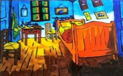 Lakhatóvá vált Van Gogh 3D-ben kialakított hálószoba-festménye 