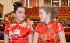 Piros lampionokkal, kínai dallamokkal üdvözölték a Majom évét Kolozsváron