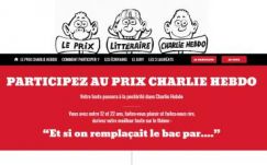 Irodalmi díjat alapít diákoknak a Charlie Hebdo