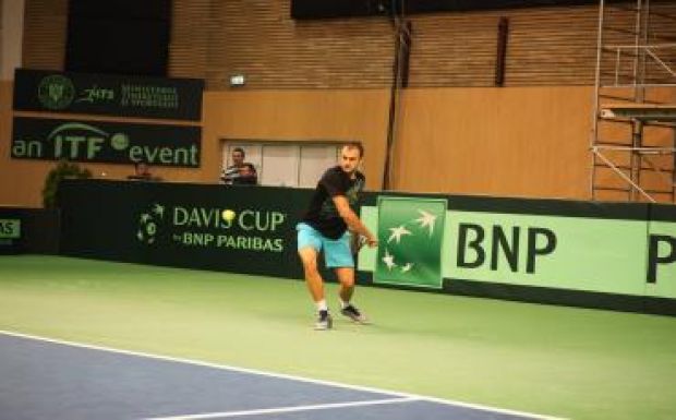 A hétvégén Aradon rendezik a Románia–Szlovénia Davis Kupa-meccset