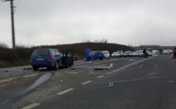 Öt sérültje van a nagyszebeni balesetnek