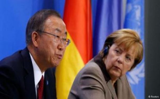 ENSZ-főtitkár: kitűnő munkát végez a menekültválság kezelésében Merkel