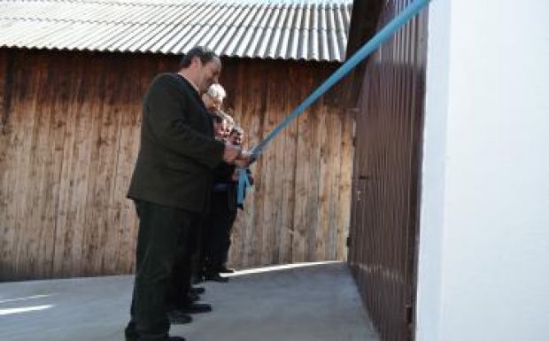 Mintafalu lett a háromszéki Esztelnek biomasszafűtésben