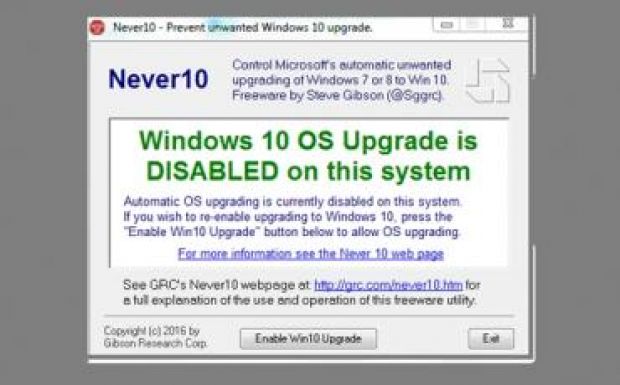 Megakadályozhatjuk a Windows 10-re frissítést