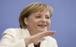 Nagyot ugrott Angela Merkel népszerűsége