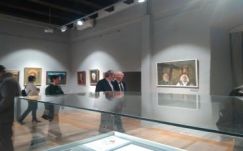 Életmű-kiállítással köszöntötték Gaál András festőművészt Csíkszeredában