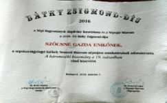 Bátky Zsigmond-díjjal tüntették ki Szőcsné Gazda Enikőt