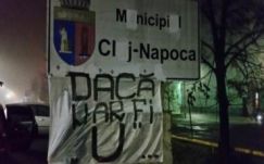 A „jó ügy” érdekében vandálkodtak a Kolozsvári U szurkolói