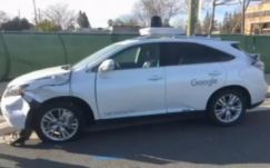 Így ütközött a Google autója egy autóbusszal