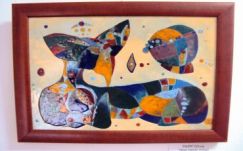 Tűzzománcok, kisplasztikák, kompozíciók a Kultúrpalotában