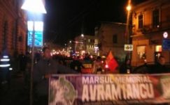 A menekültek és a magyar szeparatizmus ellen tüntetett az Új Jobboldal Kolozsváron