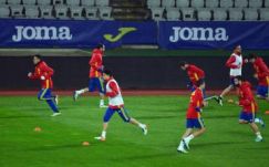 Román-spanyol meccs: az armada kolozsvári edzésén jártunk