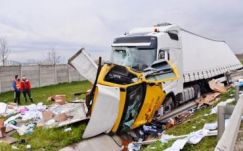 Nagyon durva baleset történt Nagyváradon, de mindenki túlélte