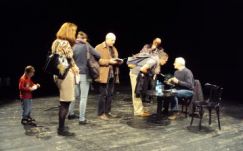 Bodor Ádám volt a Látó irodalmi színpad vendége