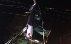 Szokatlan autóbalesethez riasztották az amerikai rendőröket